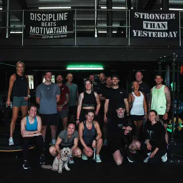 Group training session