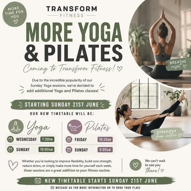 Yoga and Pilates