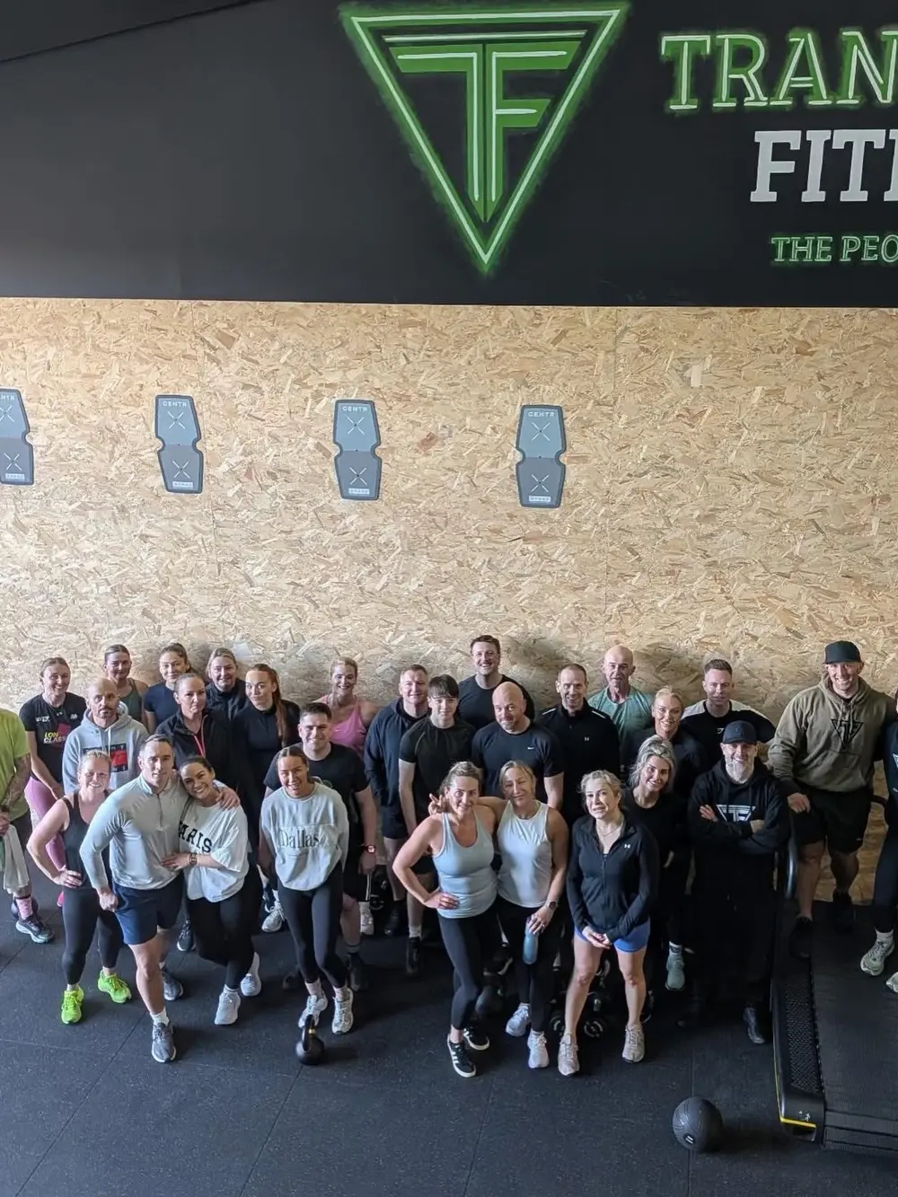 Transform Fitness members